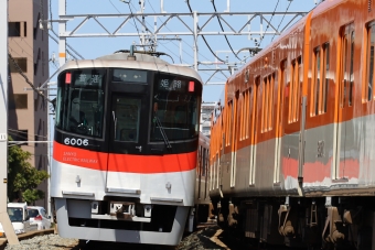 山陽電車クモハ6000形 6006 鉄道フォト・写真 by norikadさん 西舞子駅：2021年04月10日10時ごろ