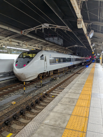 ゆ　681系 北越急行681系「スノーラビットエクスプレス」が入線しました