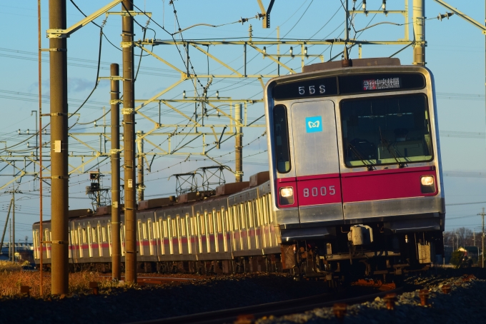 鉄道フォト・写真：東京メトロ 営団8000系電車 8005 幸手駅 鉄道フォト・写真 by Opheliaさん - 撮影日 2021/12/28 15:57