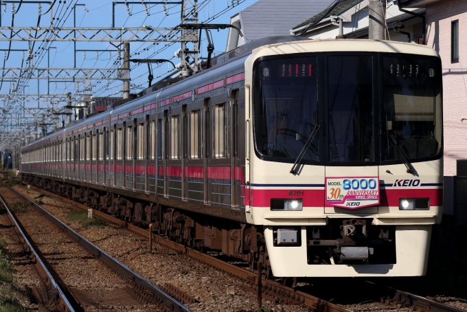 京王電鉄 京王8000系電車 8751 南平駅 鉄道フォト・写真 by むささん