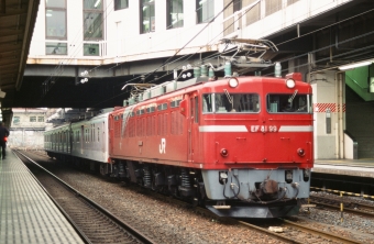 JR東日本 国鉄EF81形電気機関車 EF81 99 鉄道フォト・写真 by 北東航1さん 小山駅：2004年11月18日00時ごろ