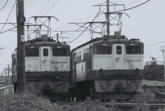 国鉄EF65形電気機関車 EF65 1061 鉄道フォト・写真 by 北東航1さん 宇都宮駅：1985年05月25日00時ごろ
