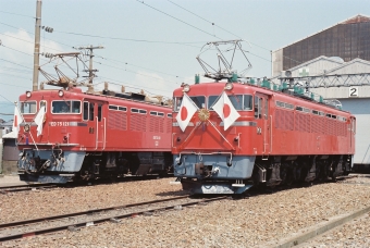 国鉄EF70形電気機関車 EF70 36 鉄道フォト・写真 by 北東航1さん 敦賀駅 (JR)：1985年07月29日00時ごろ