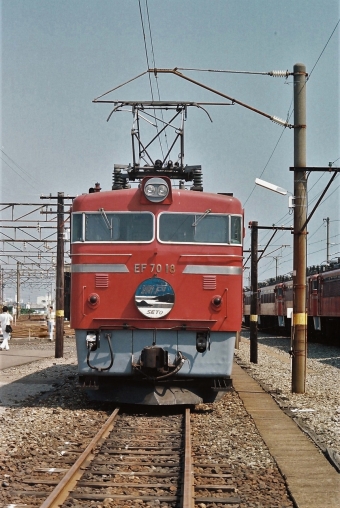 国鉄EF70形電気機関車 EF70 18 鉄道フォト・写真 by 北東航1さん 敦賀駅 (JR)：1985年07月29日00時ごろ