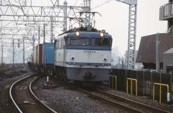 JR貨物 国鉄EF65形電気機関車 EF65 118 鉄道フォト・写真 by 北東航1さん 市川駅：2004年11月01日00時ごろ