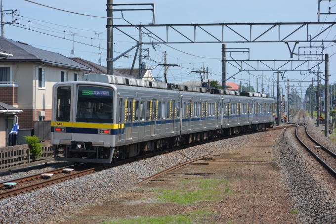 鉄道フォト・写真：東武鉄道 東武20000系電車 21431 おもちゃのまち駅 鉄道フォト・写真 by 北東航1さん - 撮影日 2024/06/15 09:34