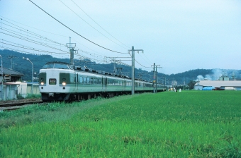 JR東日本 国鉄189系電車 クハ189形(Tc) あさま(特急) 鉄道フォト・写真 by 北東航1さん 安中駅：1997年09月21日00時ごろ