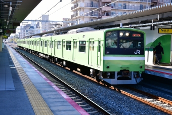 JR西日本 クハ201形 クハ201-91 鉄道フォト・写真 by spockerさん ＪＲ野江駅：2021年12月02日09時ごろ