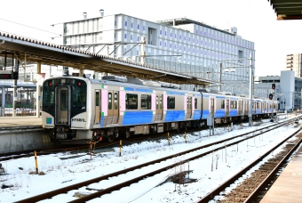 JR東日本 HB-E212形 HB-E212-2 鉄道フォト・写真 by spockerさん 石巻駅：2022年01月04日10時ごろ