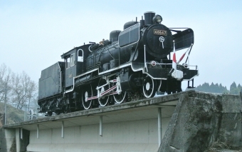 国鉄8600形蒸気機関車 48647 鉄道フォト・写真 by spockerさん 高森駅：2016年02月01日18時ごろ
