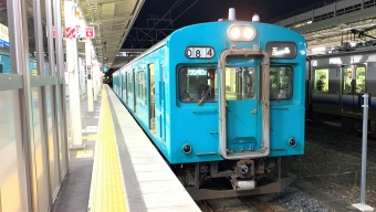 JR西日本 クハ105形 クハ105-8 鉄道フォト・写真 by spockerさん 和歌山駅 (JR)：2019年09月09日18時ごろ