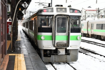 JR北海道 クモハ721形 クモハ721-12 鉄道フォト・写真 by spockerさん 小樽駅：2022年12月25日13時ごろ