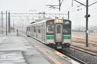 JR東日本 クハ701 クモハ701-106 鉄道フォト・写真 by spockerさん 白河駅：2020年02月16日13時ごろ