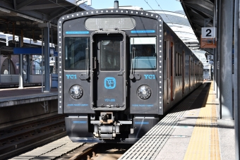 JR九州 YC1系 シーサイドライナー(快速) YC1-205 鉄道フォト・写真 by spockerさん 佐世保駅 (JR)：2020年11月08日10時ごろ