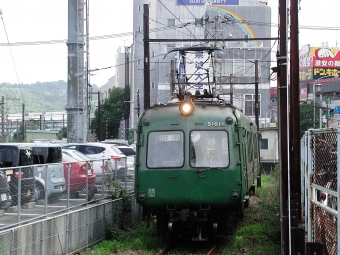 熊本電気鉄道 5101A 鉄道フォト・写真 by nervさん 上熊本駅 (熊本電気鉄道)：2010年07月08日11時ごろ