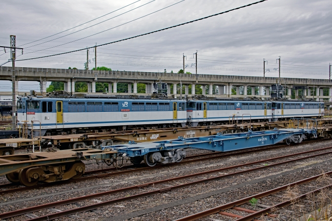 JR貨物 国鉄EF65形電気機関車 EF65-2057 鉄道フォト・写真 by ちゃぽんさん 石橋駅 (栃木県)：2022年05月01日06時ごろ
