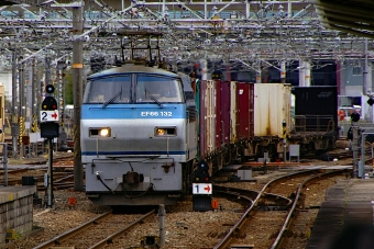 JR貨物 国鉄EF66形電気機関車 EF66-132 鉄道フォト・写真 by ちゃぽんさん 広島駅：2011年10月23日14時ごろ