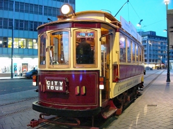 Christchurch tramway system Tram No.11 CITY TOUR 11 鉄道フォト・写真 by ちゃぽんさん ：2006年07月17日14時ごろ