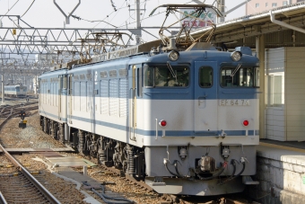JR貨物 国鉄EF64形電気機関車 EF64-74 鉄道フォト・写真 by ちゃぽんさん 長野駅 (JR)：2008年11月23日10時ごろ
