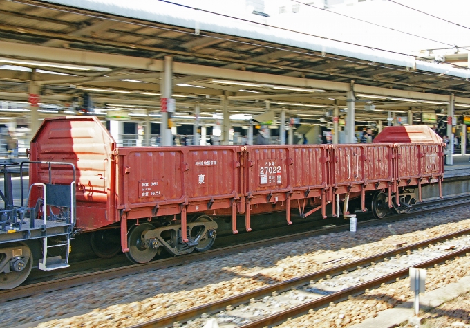 鉄道フォト・写真：JR貨物 国鉄トキ25000形貨車 トキ27022 大宮駅 (埼玉県|JR) 鉄道フォト・写真 by ちゃぽんさん - 撮影日 2010/01/23 12:01