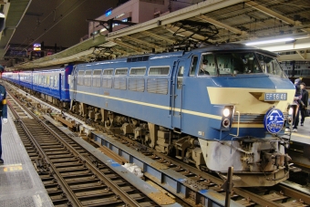 JR西日本 国鉄EF66形電気機関車 はやぶさ･富士 EF66-48 鉄道フォト・写真 by ちゃぽんさん 横浜駅 (JR)：2009年02月28日18時ごろ