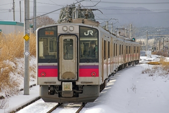 JR東日本 クモハ701形 クモハ701-8 鉄道フォト・写真 by ちゃぽんさん 新青森駅：2020年12月13日14時ごろ