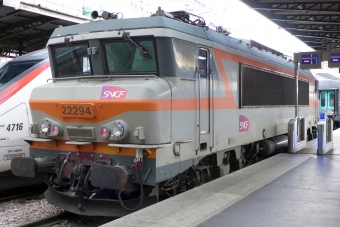 フランス国鉄 SNCF BB 22200 BB 22294 鉄道フォト・写真 by ちゃぽんさん ：2019年06月13日07時ごろ