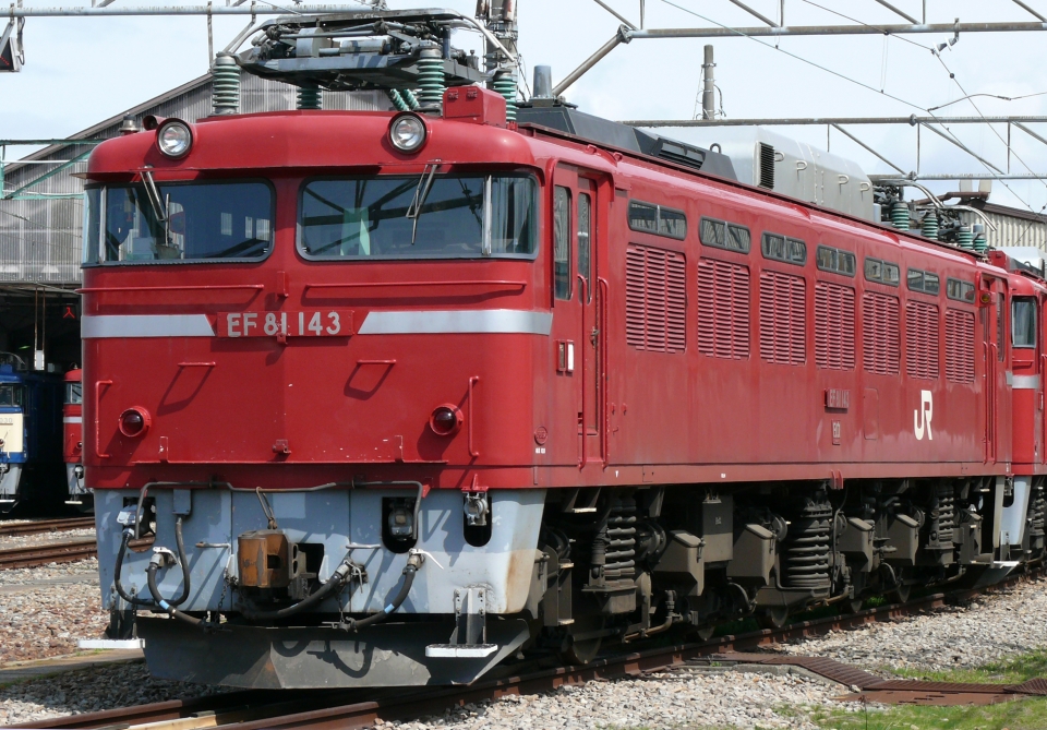 HO-143 JR EF81形 電気機関車(赤2号・ひさし付) - 鉄道模型