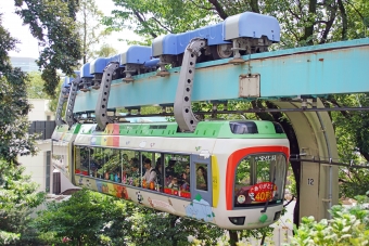 上野動物園モノレール 鉄道フォト・写真