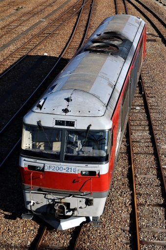 JR貨物 DF200形 DF200-216 鉄道フォト・写真 by REDさん 塩浜駅：2018年02月23日00時ごろ