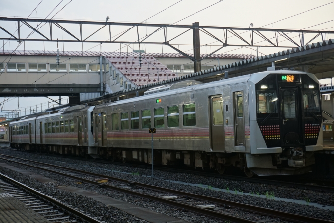 JR東日本 GV-E400形 GV-E400-4 鉄道フォト・写真 by トレインさん 会津若松駅：2021年07月23日18時ごろ