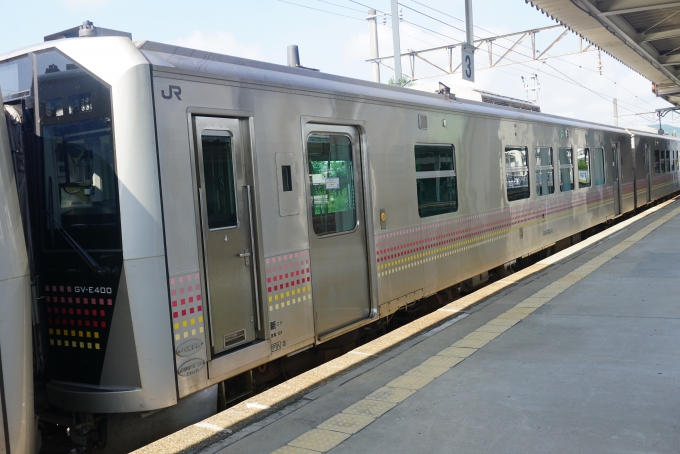 JR東日本 GV-E402形 GV-E402-6 鉄道フォト・写真 by トレインさん 喜多方駅：2021年07月24日08時ごろ