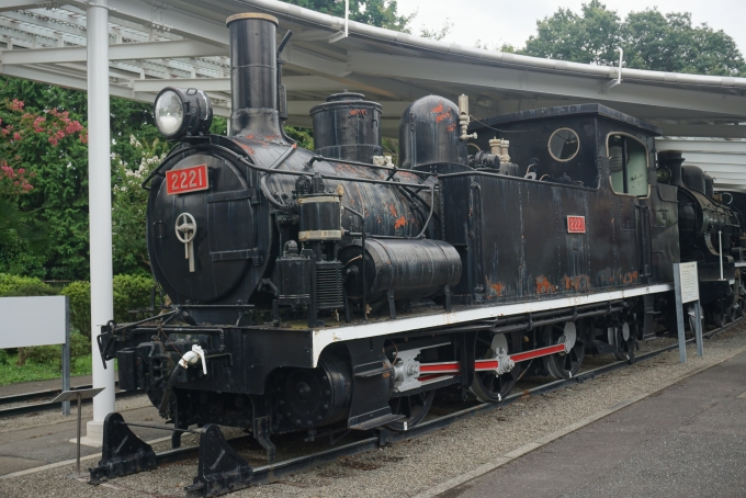 鉄道フォト・写真：国鉄2100形蒸気機関車 2221 青梅駅 鉄道フォト・写真 by トレインさん - 撮影日 2021/08/21 10:41