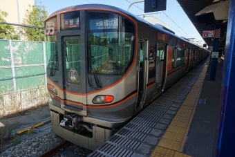 JR西日本 クモハ322形 クモハ322-5 鉄道フォト・写真 by トレインさん 桜島駅：2021年10月22日10時ごろ