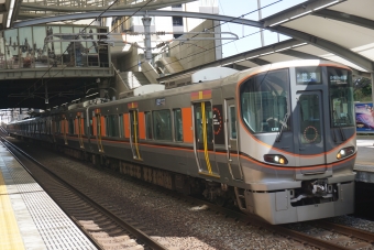 JR西日本 クモハ322形 クモハ322-13 鉄道フォト・写真 by トレインさん ユニバーサルシティ駅：2021年10月22日11時ごろ