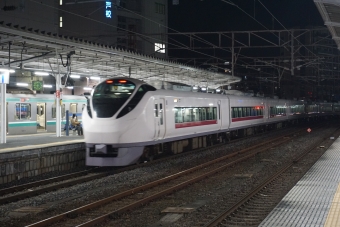 JR東日本 クハE656形 ときわ(特急) クハE656-11 鉄道フォト・写真 by トレインさん 水戸駅 (JR)：2021年11月06日17時ごろ