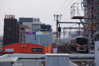 JR西日本 クモハ322形 クモハ322-5 鉄道フォト・写真 by トレインさん 玉造駅 (JR)：2019年03月22日15時ごろ