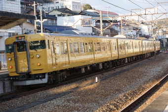 JR西日本 クハ115形 クハ115-1150 鉄道フォト・写真 by トレインさん 尾道駅：2019年03月23日17時ごろ