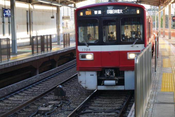 京急電鉄 京急デハ1500形(Mc) 普通印旛日本医大行き 1724 鉄道フォト・写真 by トレインさん 品川駅 (京急)：2019年04月13日17時ごろ