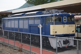 国鉄EF63形電気機関車 EF63 2 鉄道フォト・写真 by トレインさん 軽井沢駅 (しなの鉄道)：2022年06月25日16時ごろ