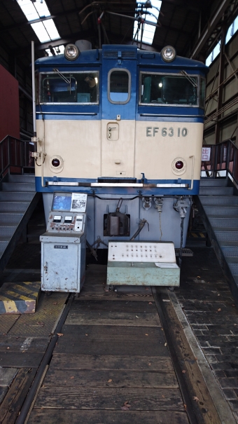JR貨物 国鉄EF63形電気機関車 EF63-10 鉄道フォト・写真 by トレインさん 横川駅 (群馬県)：2016年12月24日12時ごろ