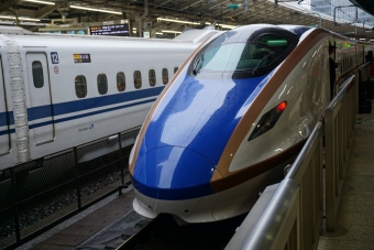 JR西日本 W714形(Tsc) あさま(新幹線) W714-517 鉄道フォト・写真 by トレインさん 東京駅 (JR)：2023年02月13日14時ごろ