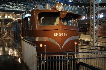 国鉄EF58形電気機関車 EF58 89 鉄道フォト・写真 by トレインさん 鉄道博物館駅：2019年11月17日15時ごろ