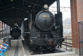 国鉄9600形蒸気機関車 59634 鉄道フォト・写真 by トレインさん 九州鉄道記念館駅：2020年01月14日10時ごろ