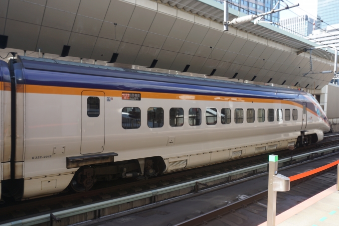 JR東日本 E322形(M2c) つばさ(新幹線) E322-2012 鉄道フォト・写真 by トレインさん 東京駅 (JR)：2023年09月10日13時ごろ
