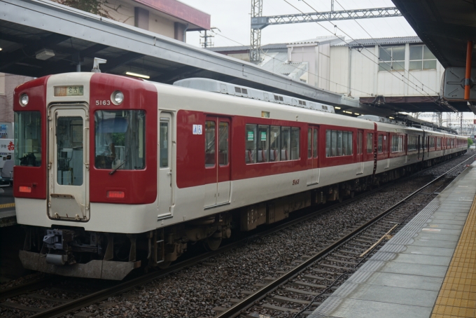 鉄道フォト・写真：近畿日本鉄道 近鉄5211系電車 5163 松阪駅 (近鉄) 鉄道フォト・写真 by トレインさん - 撮影日 2024/06/21 10:51