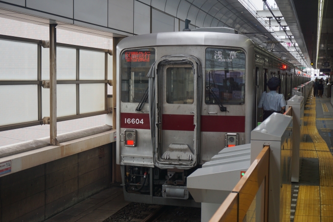 鉄道フォト・写真：東武鉄道 東武10000系電車 16604 新越谷駅 鉄道フォト・写真 by トレインさん - 撮影日 2024/06/30 07:36