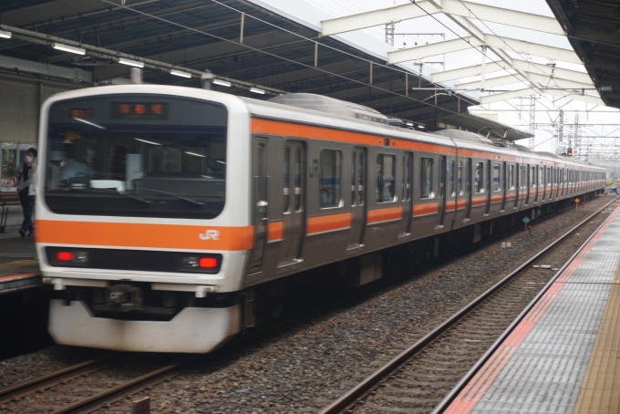 鉄道フォト・写真：JR東日本209系電車 クハ208-508 南越谷駅 鉄道フォト・写真 by トレインさん - 撮影日 2024/06/30 07:47