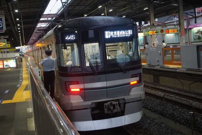 鉄道フォト・写真：東京メトロ13000系電車 13120 越谷駅 鉄道フォト・写真 by トレインさん - 撮影日 2024/06/30 18:29