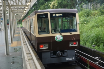 西武鉄道 西武8500形(Mc) 8521 鉄道フォト・写真 by トレインさん 西武球場前駅：2024年07月06日16時ごろ